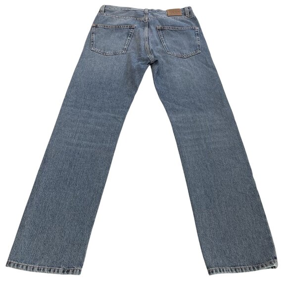 Toteme Blue Straight Leg Jeans - Picture 3 of 7